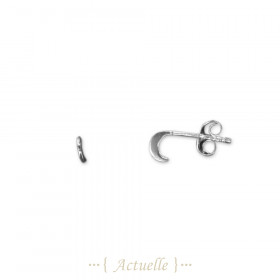 Pendientes chip luna 5mm