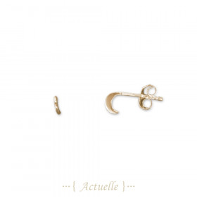 Pendientes chip luna 5mm