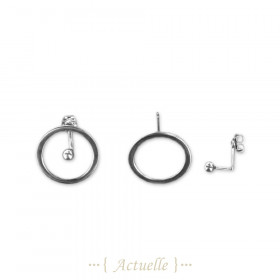 Pendientes chip círculo