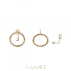 Pendientes chip círculo
