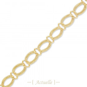 Bracelet twisted rings