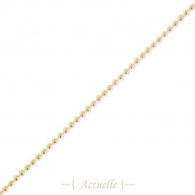 Bracelet boules 1.40mm 15/17cm