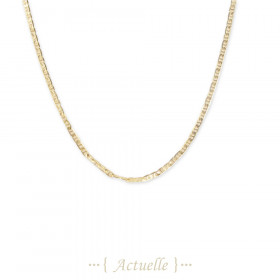 Necklace navy chain 5x2,6mm