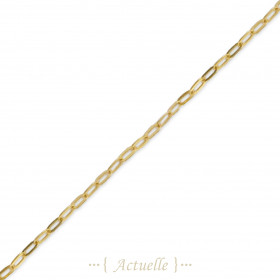Stretched and Flat Cable Chain