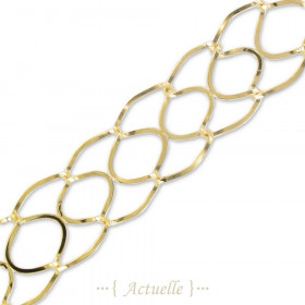 Bracelet twisted diamond rings