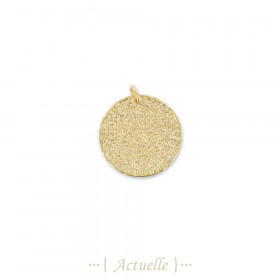 Pendentif texturé 20mm