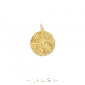 Balls and engravings pendant