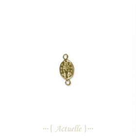 10pcs Virgin Mary oval medal
