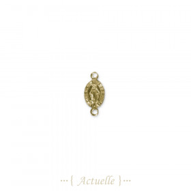 10pcs Virgin Mary oval medal