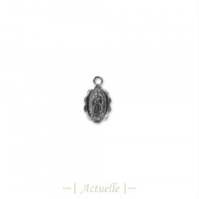 Virgen ovalada 9x7mm+1anillo