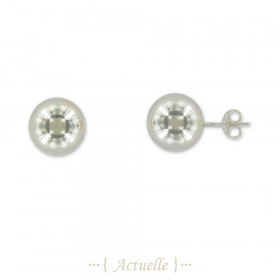Earrings ball 12mm