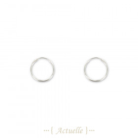 Hoop earrings thin and flexibles 20mm