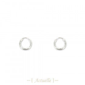 Hoop earrings thick and flexible 20mm
