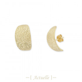 Earrings arc hammered MAT