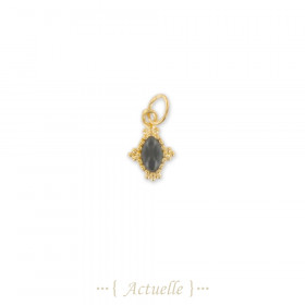Pendant onyx circled by balls