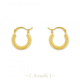 Earrings ring chipped 15mm
