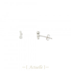 Earrings three bubbles