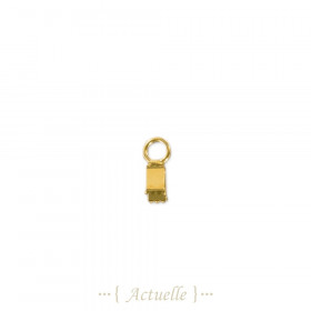 Embout pince griffée 3mm + anneau