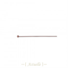 Ball pin 30mm wire 0,4mm in pink