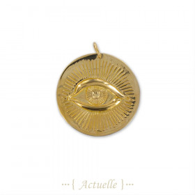 Pendant third eye plate
