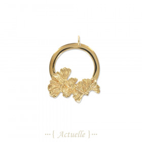 Pendant leafs on circle
