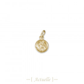 Mini charm's en ambas caras Santo Christophe/sol