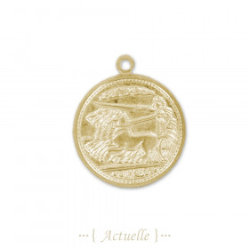 Pendentif médaille Alexandre le Grand - 23mm