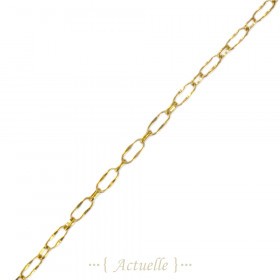 Chain FIF11 1little smooth link/1 big lonk striped per meter