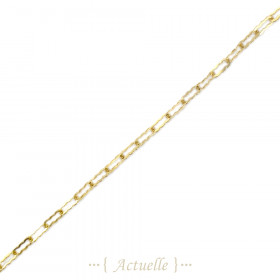 Chain 08 links striped and twisted per meter