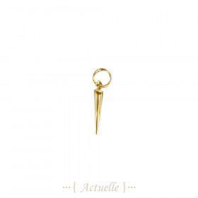 Straight horn pendant 14mm