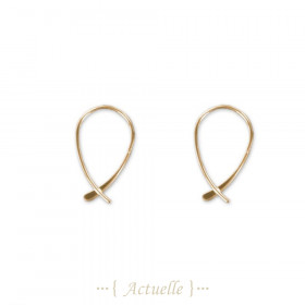 Pendientes doble arco de círculo