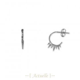 Pendientes criollas sol