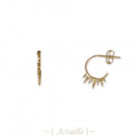 Pendientes criollas sol