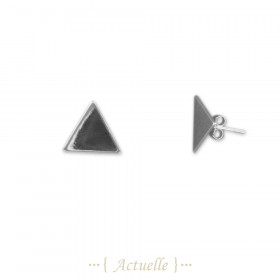 Pendientes chip triángulo 10mm