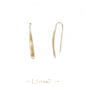 Pendientes gancho gota extendida