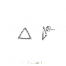 Pendientes chip triángulo calada 10mm