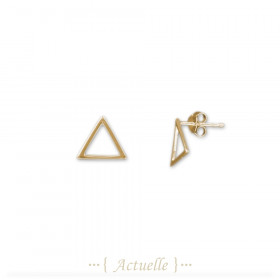 Pendientes chip triángulo calada 10mm