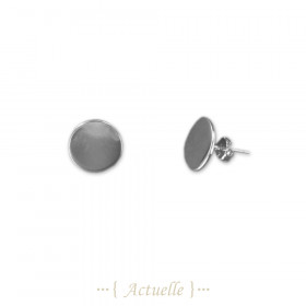 Pendientes pastilla círcula 7mm