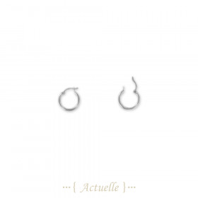 Hoop earrings with hang 20mm
