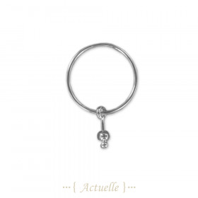Cercle barre et boule mobile