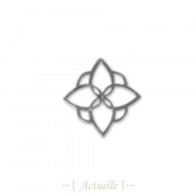 Arabesco florale 4 petalos 15mm