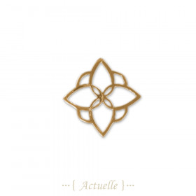 Arabesco florale 4 petalos 15mm