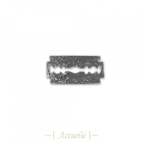 20mm hammered razor blade