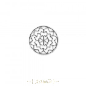 Mandala rosa 20mm