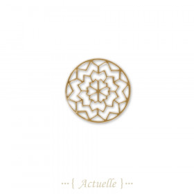 Mandala rosa 20mm