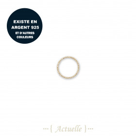 10pcs diamond cut welded ring