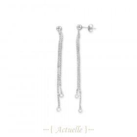 Ball pin double snake chain with welded ring