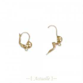 Earring clips ball 15mm