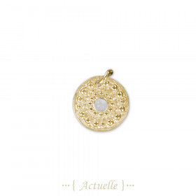 Moon stone Kalyan indian pendant