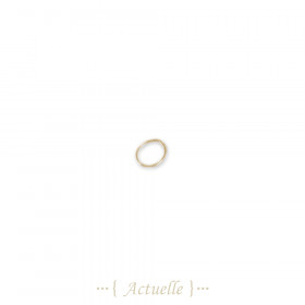 50pcs 5,5x4,5mm Welded oval ring wire of 0,60mm